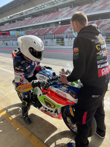 WSBK - Official Test Barcelone - Jour 1 - Team Flembbo